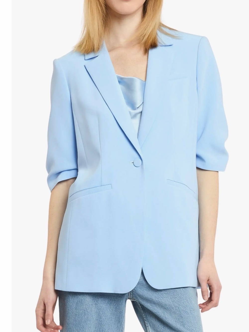 Cinq a sept Khloe Short-Sleeve Blazer